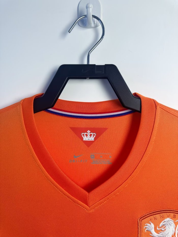 Netherlands Home Retro Jersey 2014/15