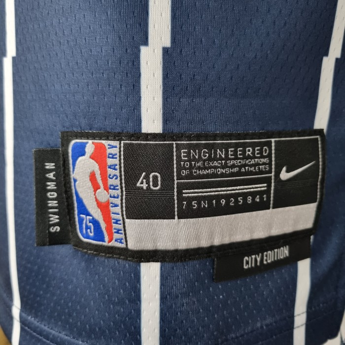 Russell Westbrook Houston Rockets 2022 City Edition Swingman Jersey Blue