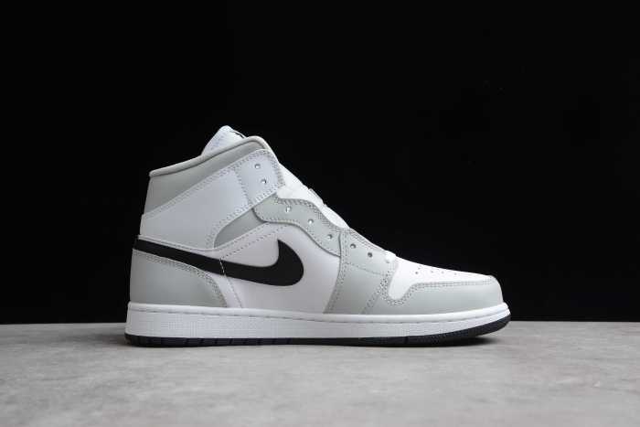 Jordan 1 Mid Light Smoke Grey