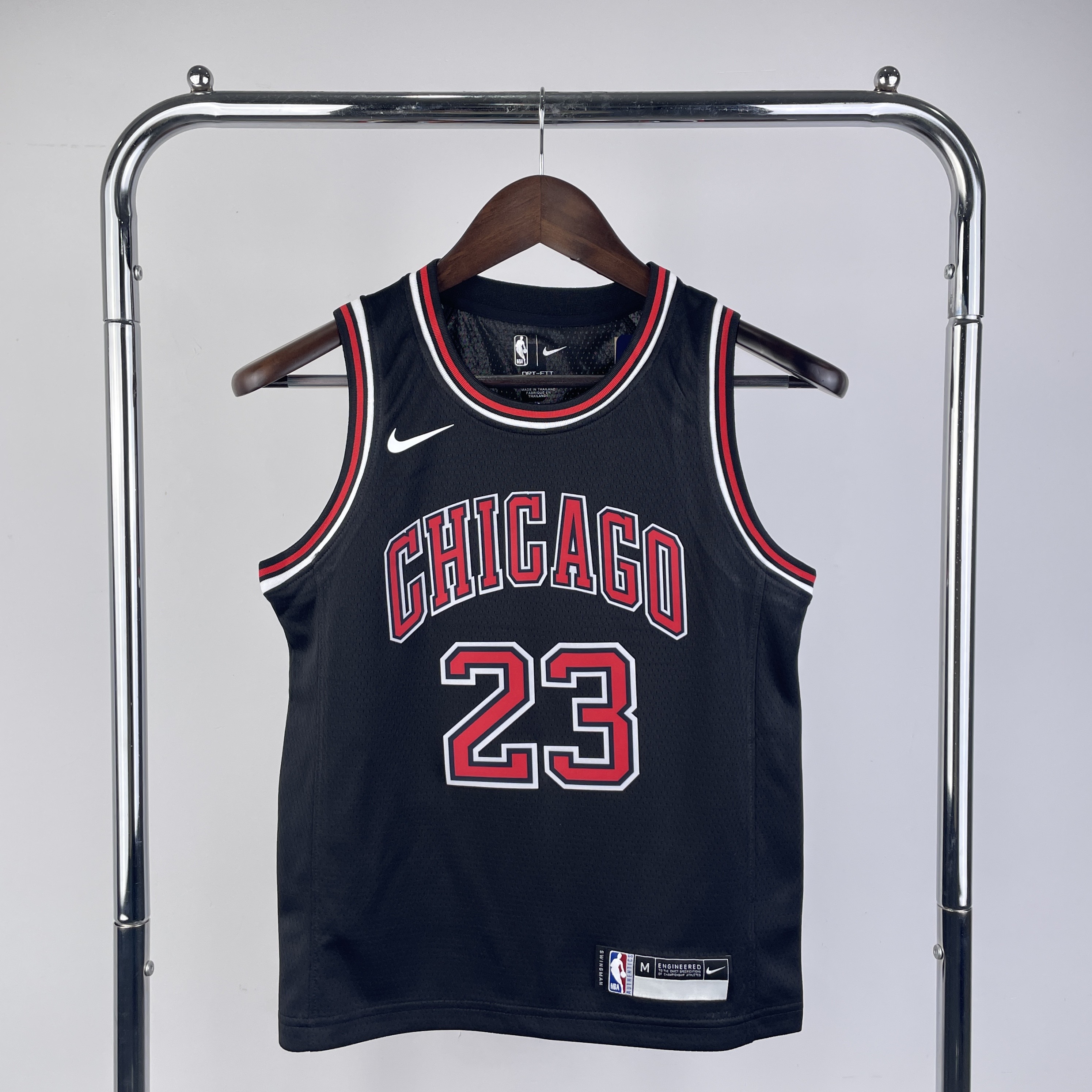 Chicago Bulls KIds Jersey Black NO.23 JORDAN