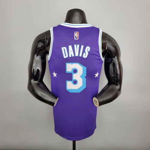 Anthony Davis Los Angeles Lakers 2021/22 City Edition Swingman Jersey Purple