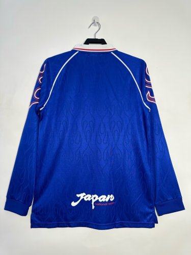 Japan Home Retro Long Sleeve Jersey 1998