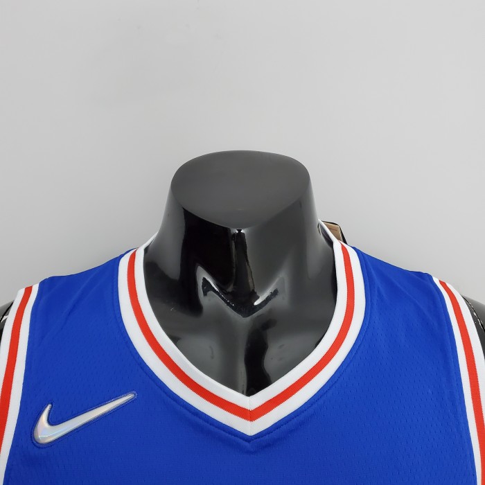 Dwight Howard Philadelphia 76ers 75th Anniversary Swingman Jersey Blue