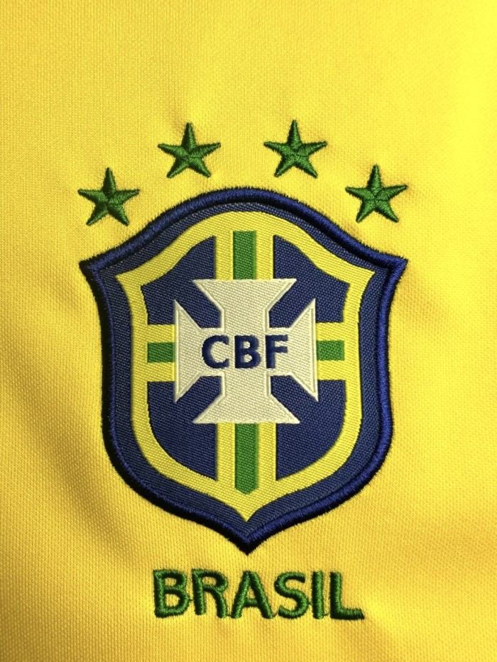 Brazil Home Retro Jersey 1997