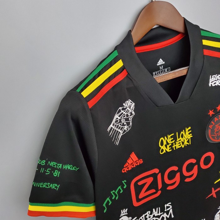 Ajax Bob Marley Limited Edition Man Jersey 21/22