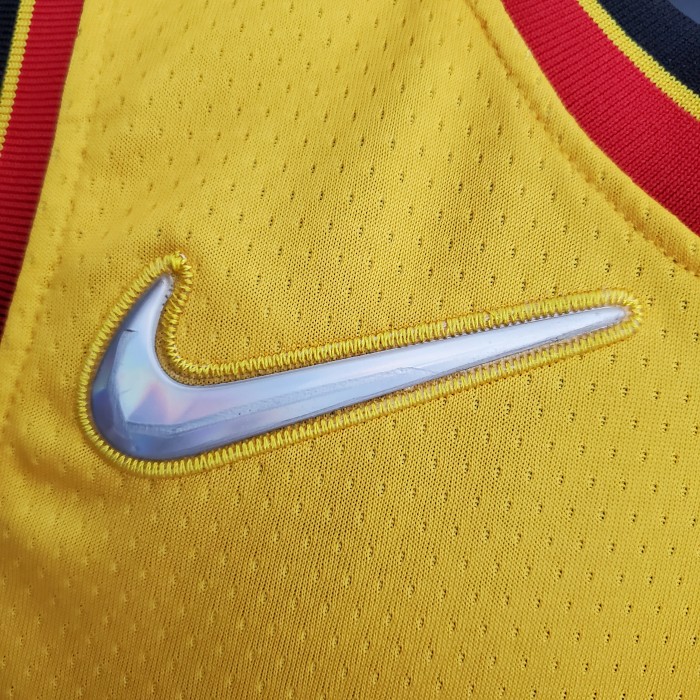 Trae Young Atlanta Hawks 75th Anniversary 2022 City Edition Swingman Jersey Yellow