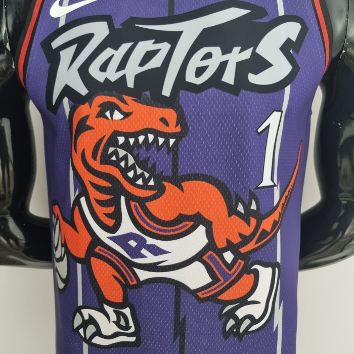 Tracy McGrady Toronto Raptors Swingman Jersey Purple