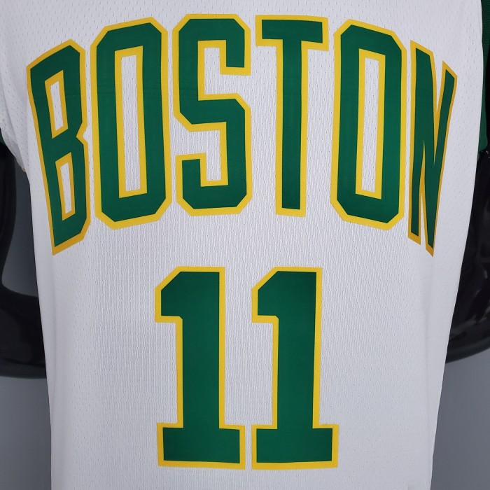 Kyrie Irving Boston Celtics White Platinum Limited Swingman Jersey