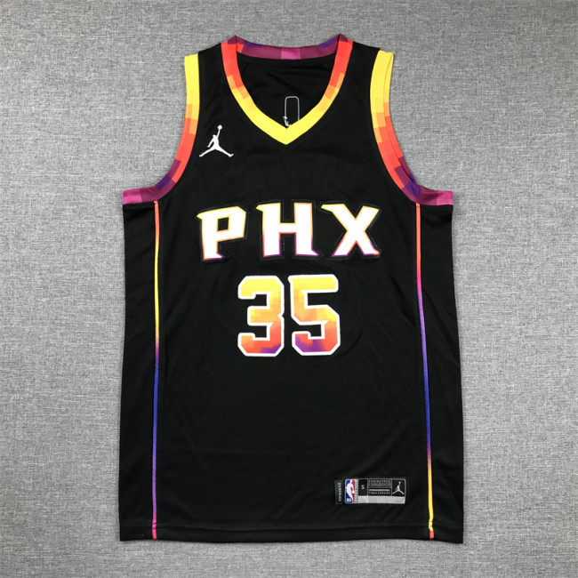 Phoenix Suns Kids Jersey Black Statement Edition 2023 NO.35 DURANT