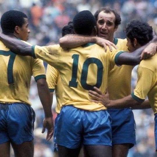 Brazil Home Retro Jersey 1970
