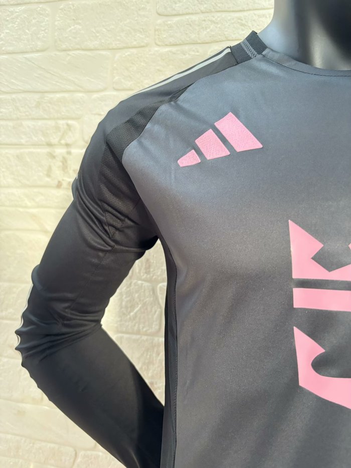 Inter Miami Away Man Player Version Long Sleeve Jersey 25/26