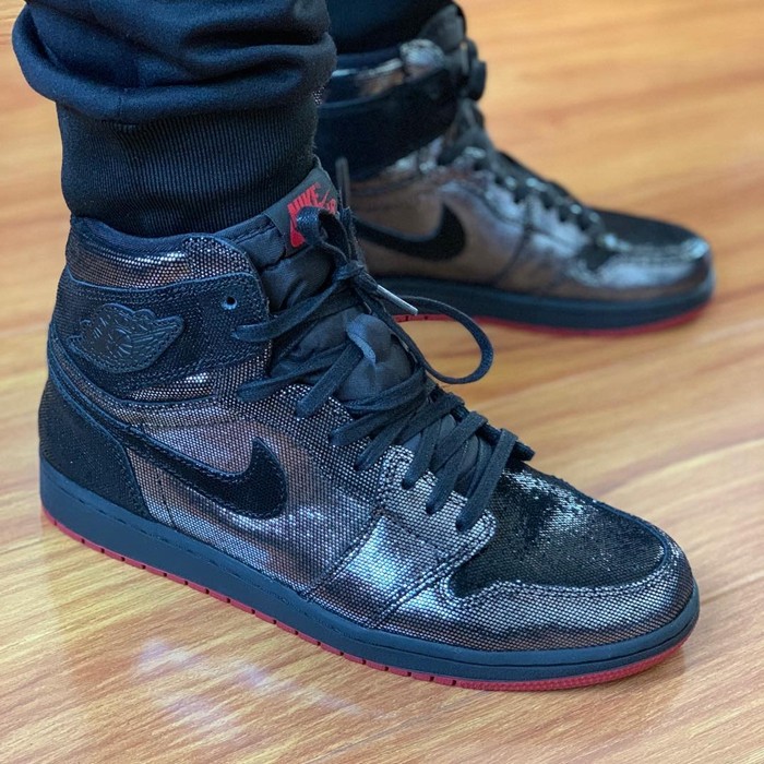 Shoepalace x Air Jordan Retro 1 “SP Gina High OG Black Gym Red DC7071 001