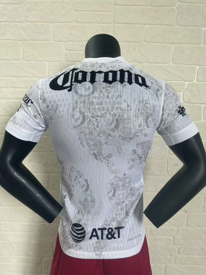 America Man Player Jersey 24/25 White 