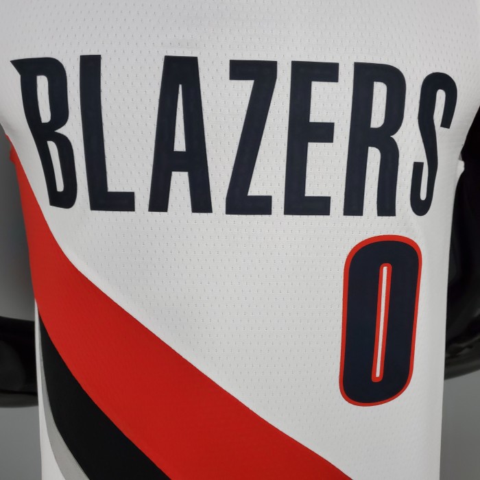 Damian Lillard Portland Trail Blazers Swingman Jersey White