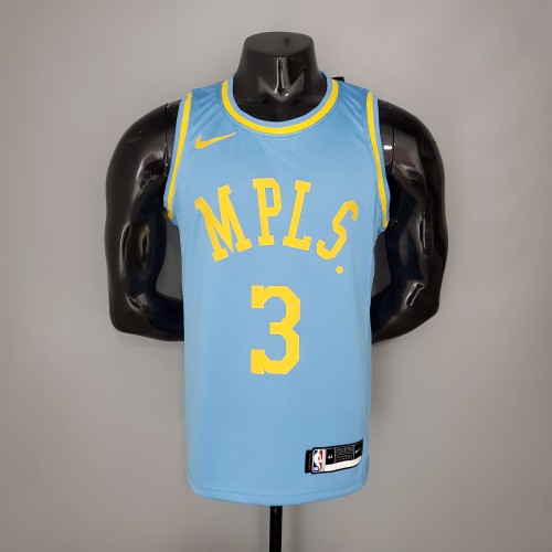 Anthony Davis Los Angeles Lakers 2020/21 Swingman Jersey Minneapolis Edition Blue