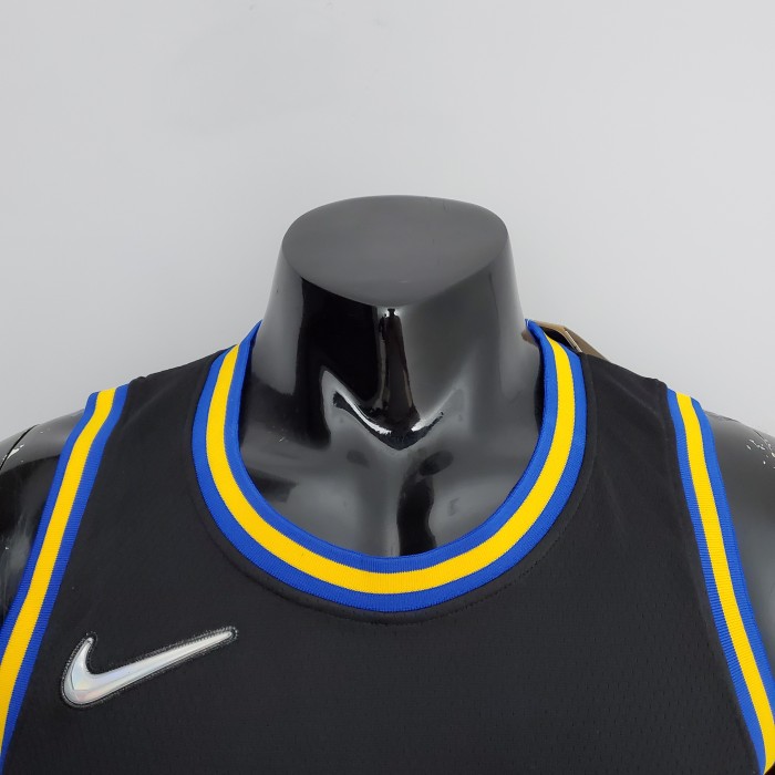 Klay Thompson Golden State Warriors 75th Anniversary Swingman Jersey Mexico Edition Black