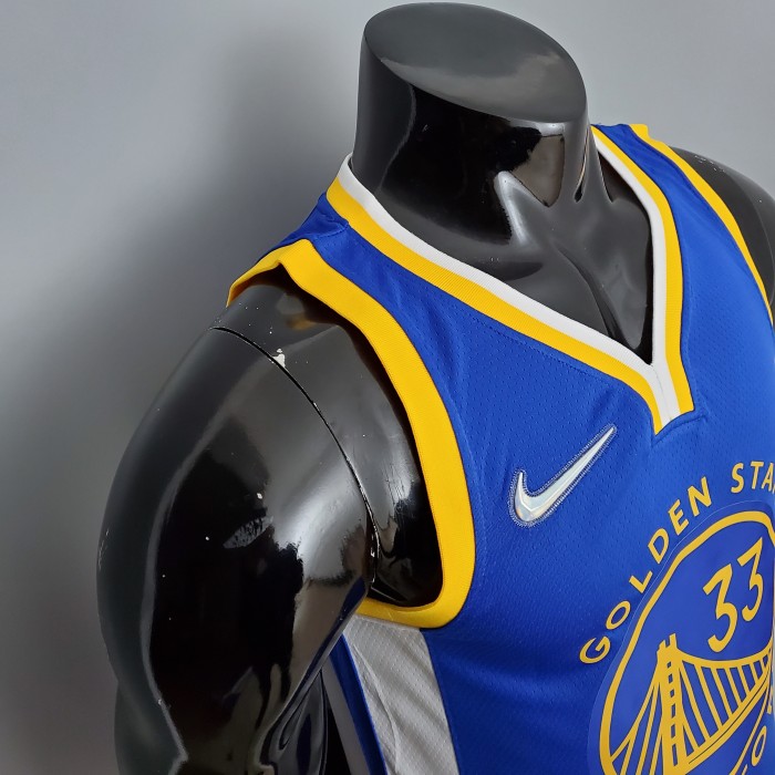 James Wiseman Golden State Warriors 75th Anniversary Swingman Jersey Blue