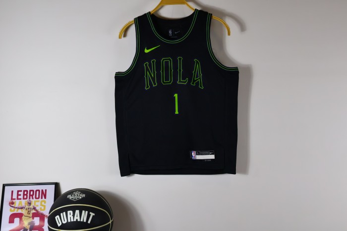 New Orleans Pelicans Kids Jersey City Edition 2024 NO.1 WILLIAMSON