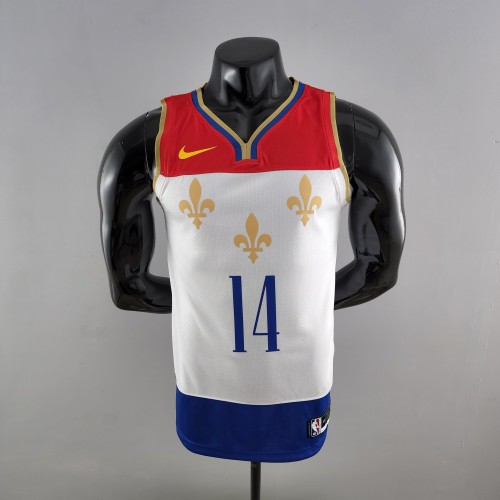 Brandon Ingram New Orleans Pelicans Urban Edition Swingman Jersey White
