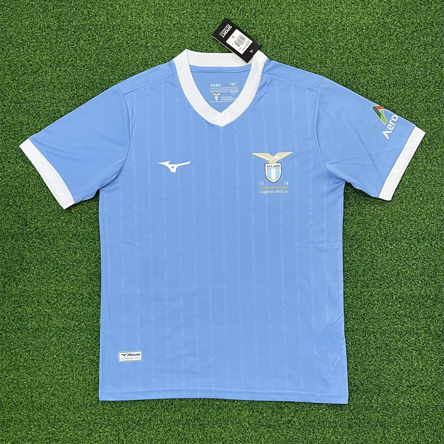 Lazio 50th Anniversary Blue Man Jersey