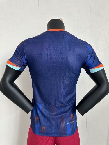 Netherlands 2024 Euro Away Player Man Jersey