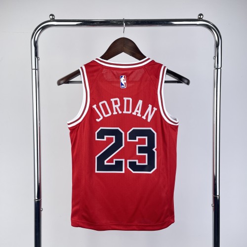 Chicago Bulls KIds Jersey Red NO.23 JORDAN