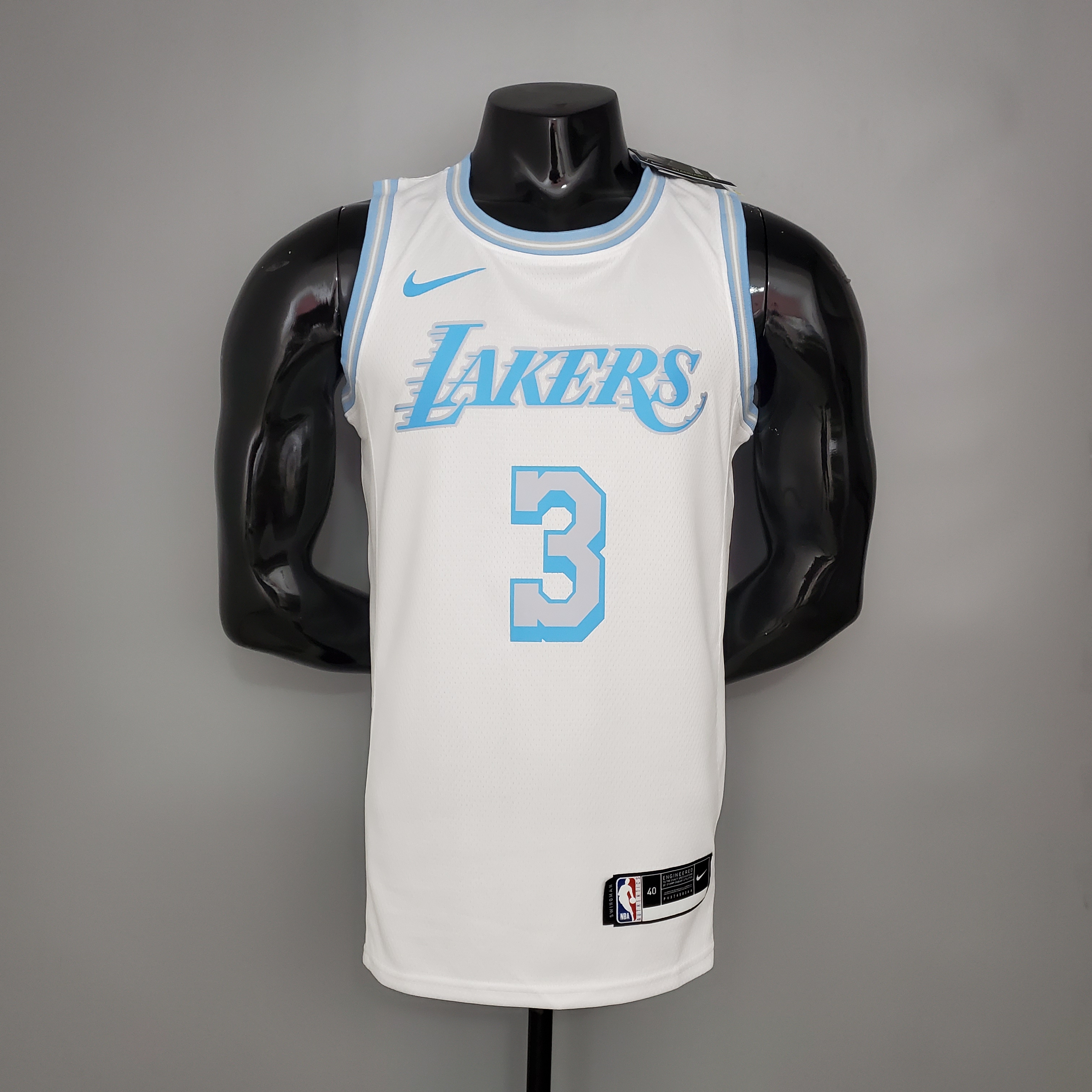 Anthony Davis Los Angeles Lakers 2020/21 Swingman Jersey White