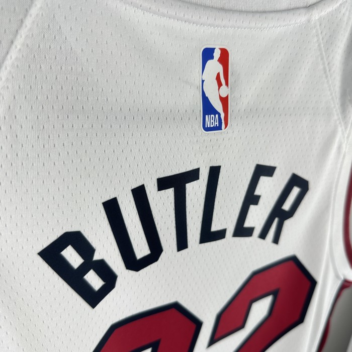 Miami Heat Kids Jersey White  22/23  NO.22 Butler
