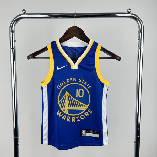 Golden State Warriors  Kids Jersey Blue Icon Edition 22/23 NO.10 BUTLERIII
