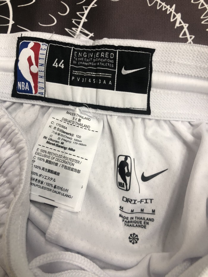 Memphis Grizzlies Swingman Shorts  White 20/21  Icon Edition