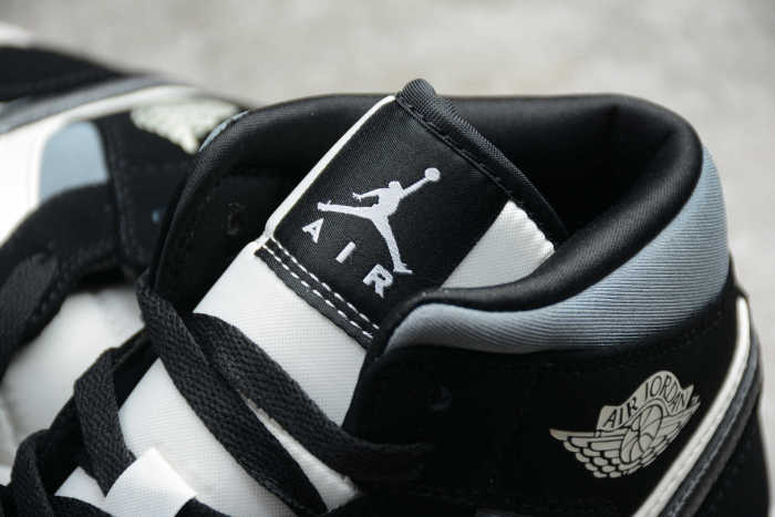 Air Jordan 1 Mid Premium Winterized Black Grey 852542-001