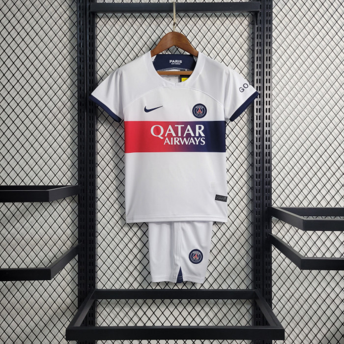 Paris Saint Germain Away Kids Jersey 23/24
