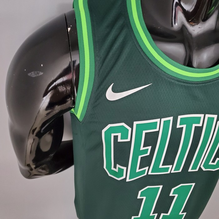 Kyrie Irving Boston Celtics Bonus Edition Swingman Jersey Dark Green