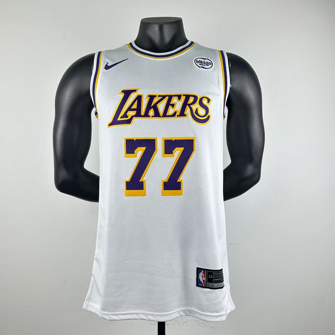 Luka Dončić Los Angeles Lakers Swingman Jersey White