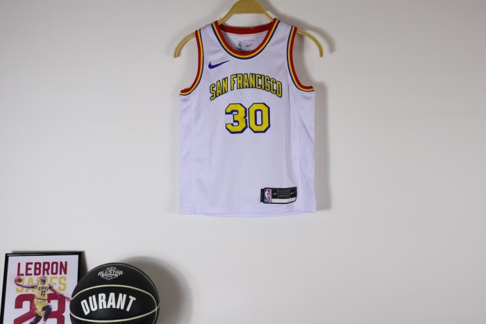Golden State Warriors Kids Jersey Classic Edition 19/20 NO.30 CURRY
