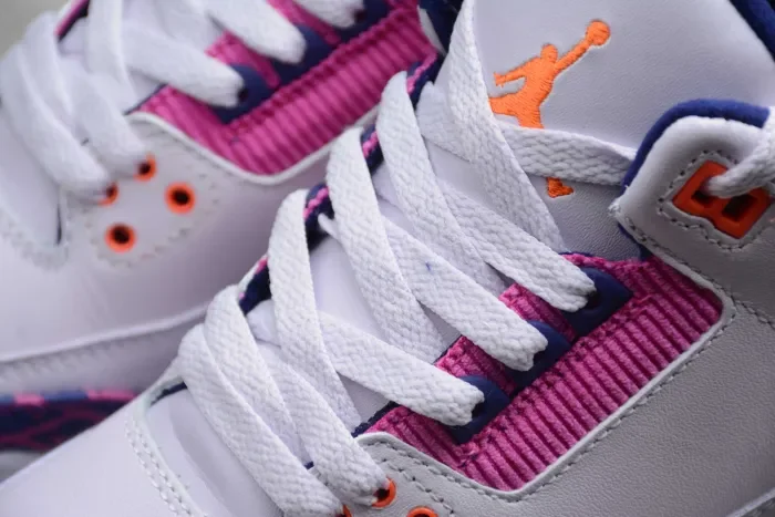 Air Jordan 3 WMNS Barely Grape Hyper Crimson 441140-500