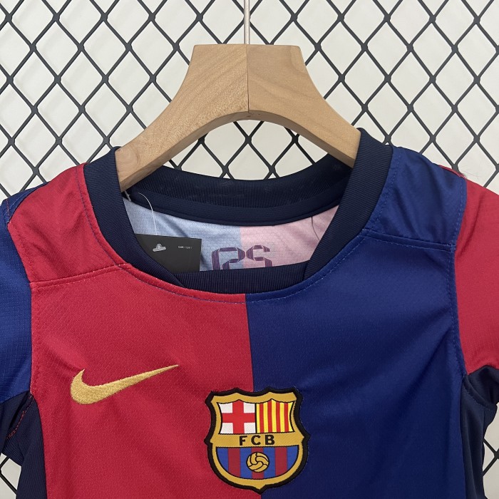 Barcelona Home Kids Suit 24/25