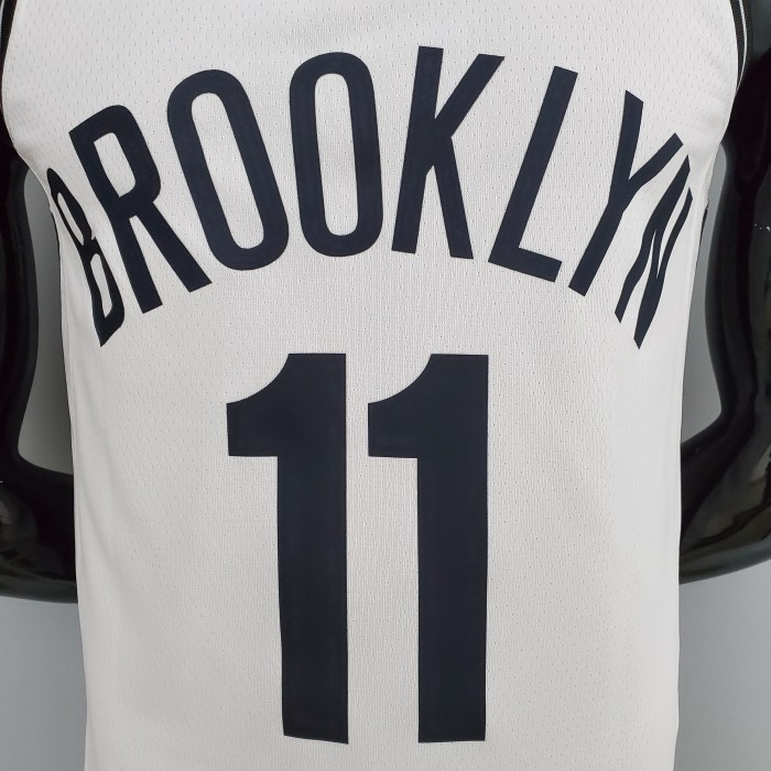 Kyrie Irving Brooklyn Nets 75th Anniversary Swingman Jersey White