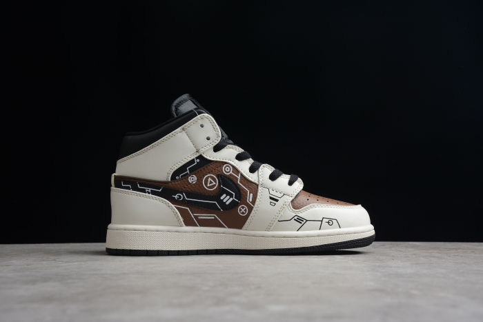 Nike air jordan retro bt black white