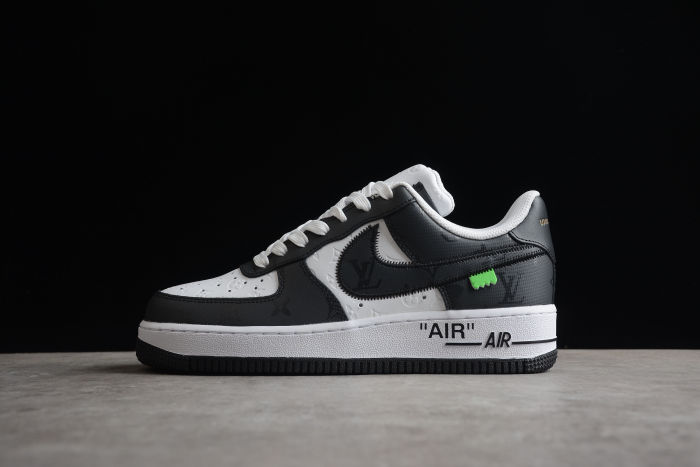 Lv x Nike Air Force 1 Low Black White LD-0212
