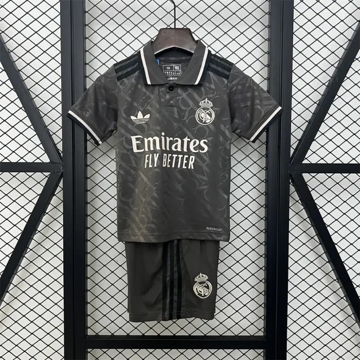 Real Madrid Third Kids Suit 24/25
