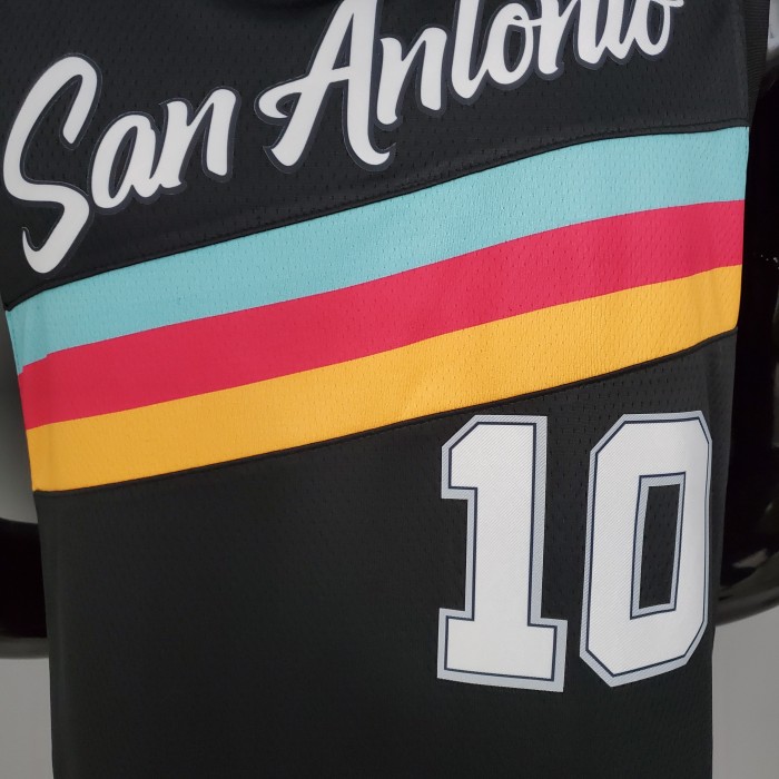 DeMar DeRozan San Antonio Spurs City Edition Swingman Jersey Black
