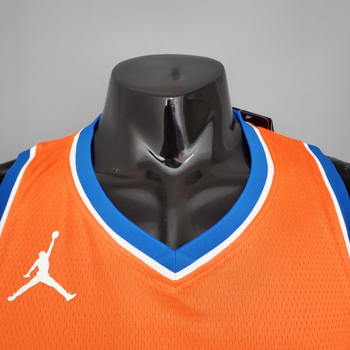 Paul George Oklahoma City Thunder Swingman Jersey Orange