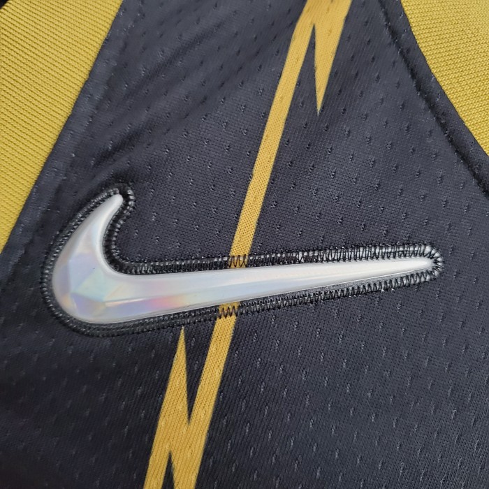 Fred VanVleet Toronto Raptors 2022 City Edition Swingman Jersey Black Gold