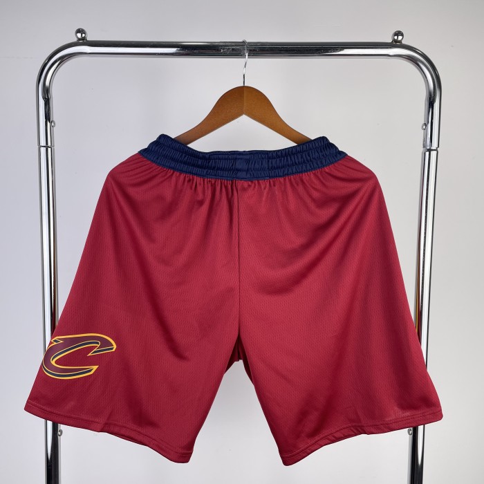 Cleveland Cavaliers Basketball Shorts  red 19-20