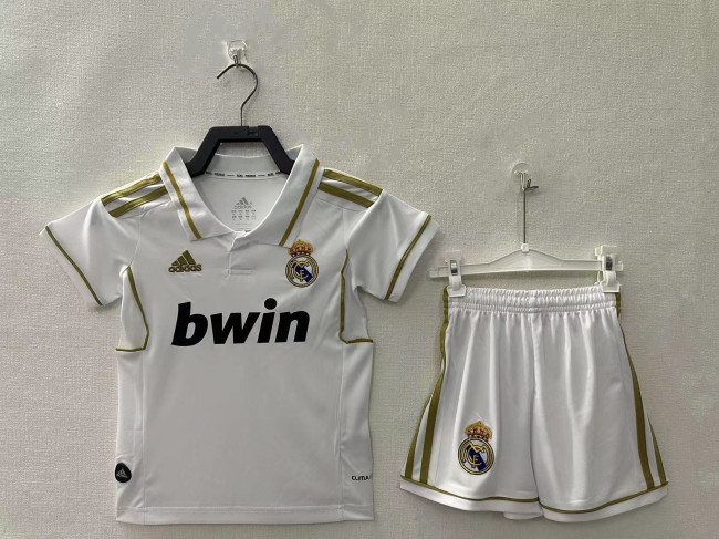 Real Madrid Home Retro Kids Jersey 2011/12