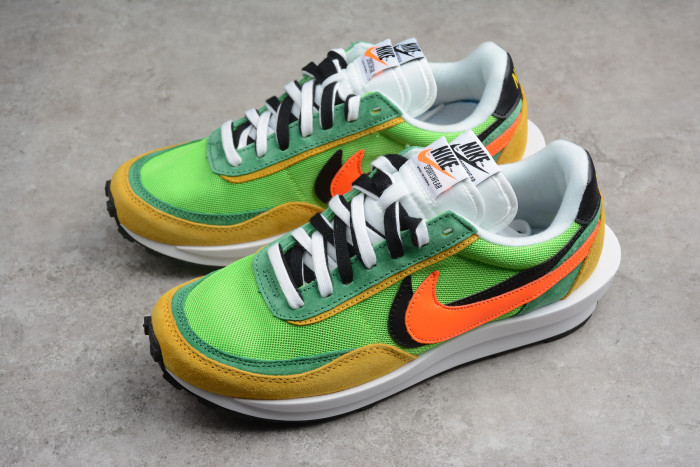 Air Vapormax FX Green Yellow Orange LVD and Waffle Daybreak AA3833-001