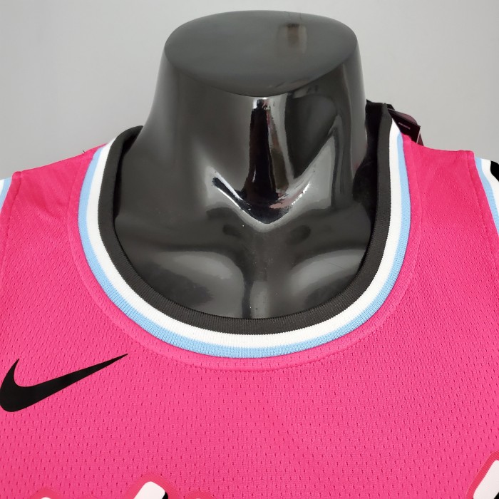 Victor Oladipo Miami Heat Swingman Jersey Pink