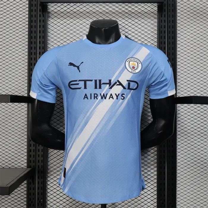 Manchester City Home Player Jersey 25/26
