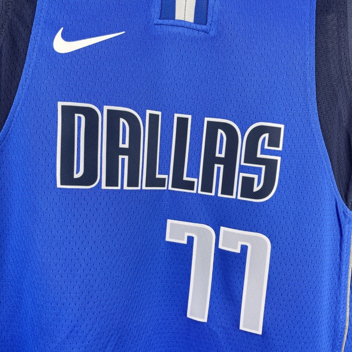 Dallas Mavericks Kids Jersey Blue City Edition 22/23 No.77 Dončić